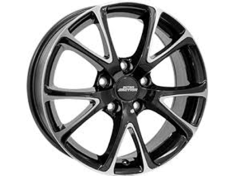 PULSAR 6.50X16 ET42 5/112 (73,1)  INTER ACTION (73,1) Black/Polished